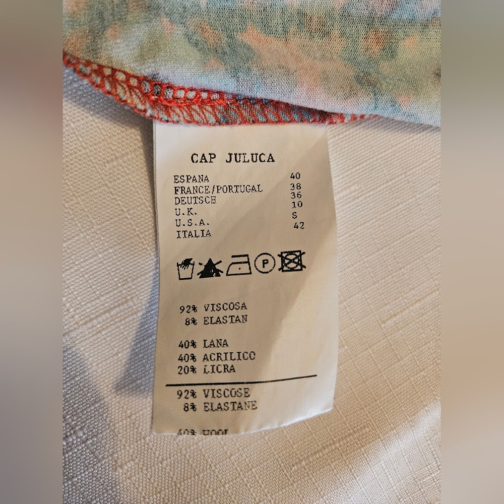 Aldo Martins Patchwork Geometric Long Sleeve Midi… - image 7